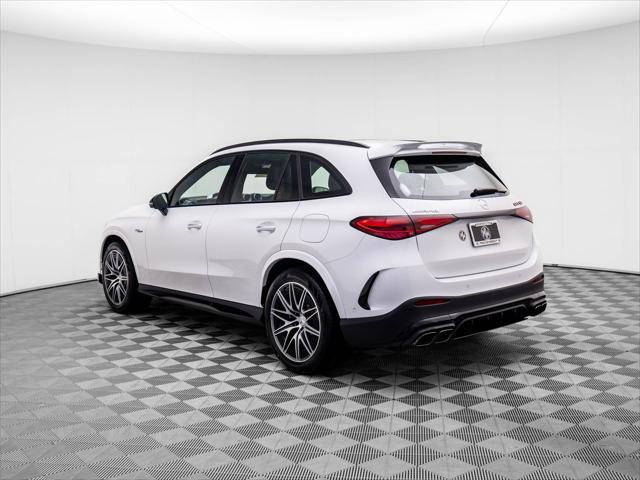 new 2025 Mercedes-Benz AMG GLC 63 car, priced at $93,320