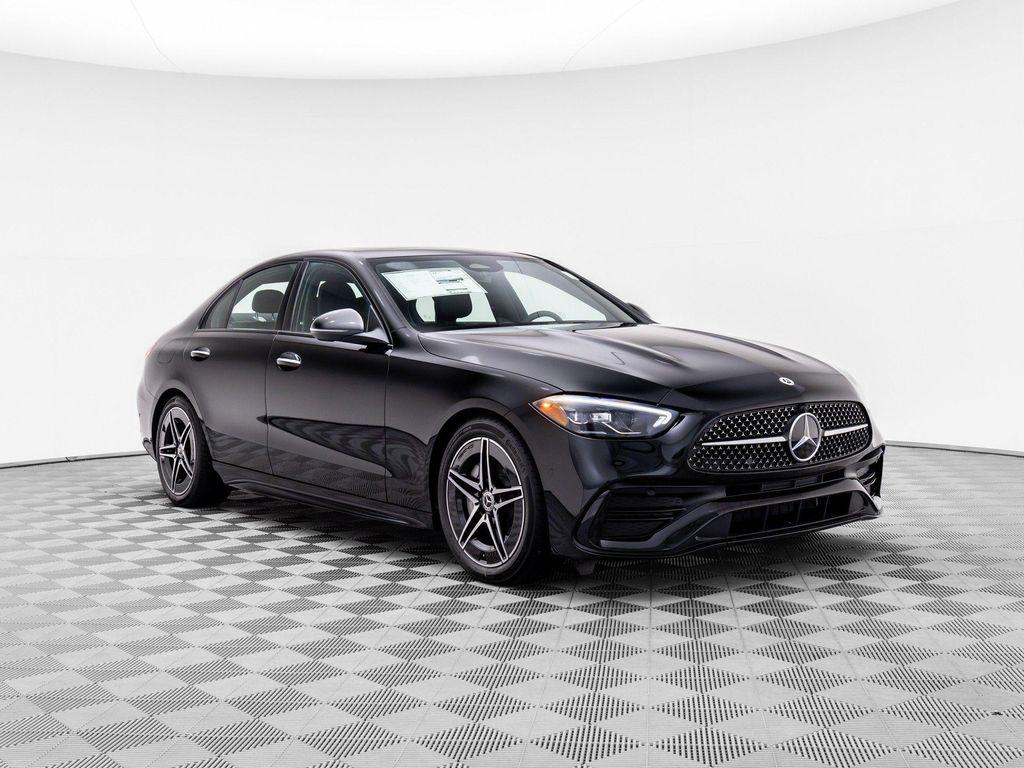used 2024 Mercedes-Benz C-Class car, priced at $47,000