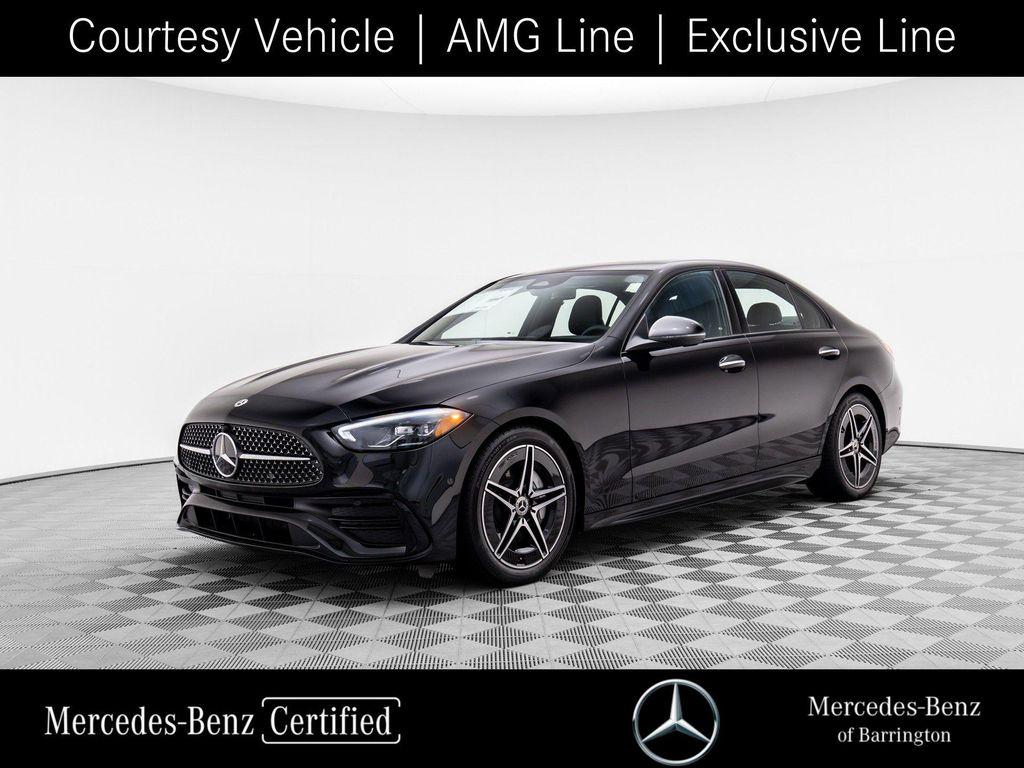 used 2024 Mercedes-Benz C-Class car, priced at $43,500