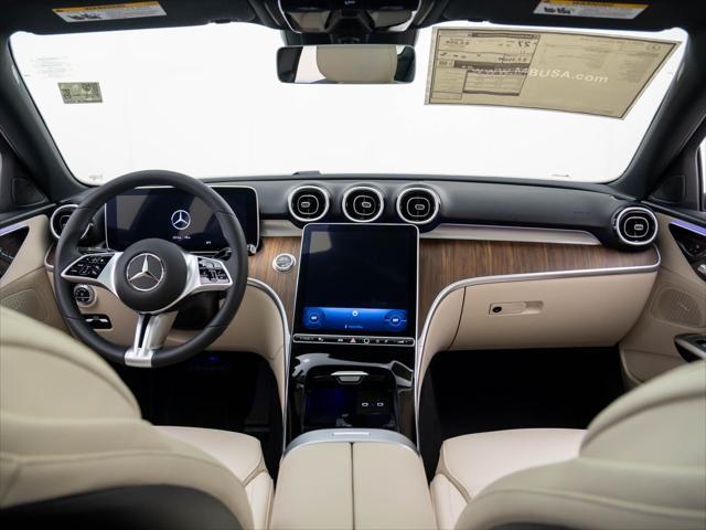 new 2025 Mercedes-Benz C-Class car, priced at $52,635