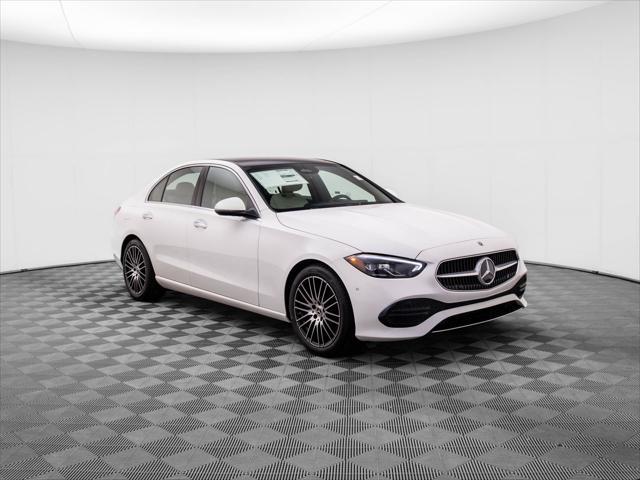new 2025 Mercedes-Benz C-Class car, priced at $52,635
