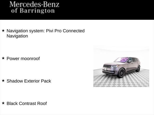 used 2023 Land Rover Range Rover car, priced at $118,000