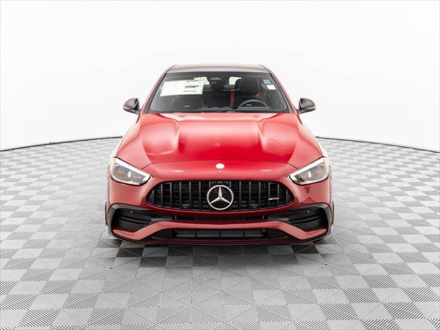 new 2024 Mercedes-Benz AMG C 43 car, priced at $74,975