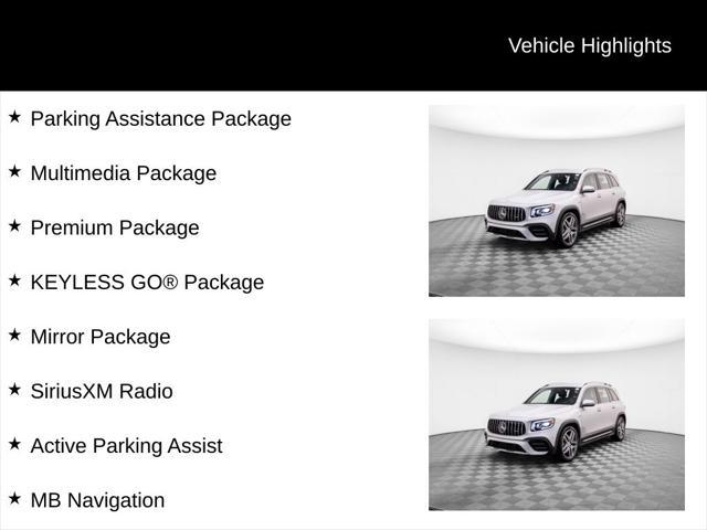 used 2022 Mercedes-Benz AMG GLB 35 car, priced at $35,500