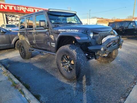 used 2019 Jeep Wrangler Unlimited car, priced at $27,500