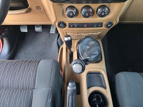 used 2012 Jeep Wrangler Unlimited car, priced at $15,995