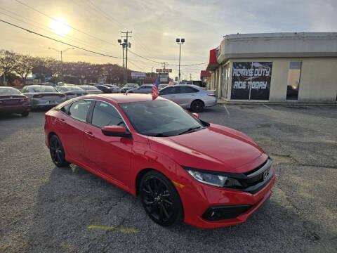 used 2020 Honda Civic car, priced at $18,900