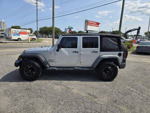 used 2012 Jeep Wrangler Unlimited car, priced at $14,995