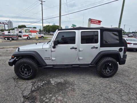 used 2012 Jeep Wrangler Unlimited car, priced at $14,995