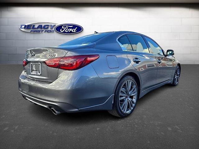 used 2021 INFINITI Q50 car, priced at $26,811