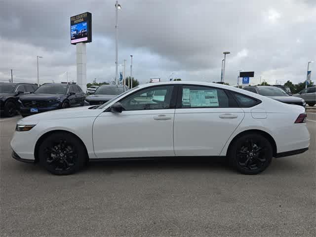 new 2025 Honda Accord car, priced at $30,805
