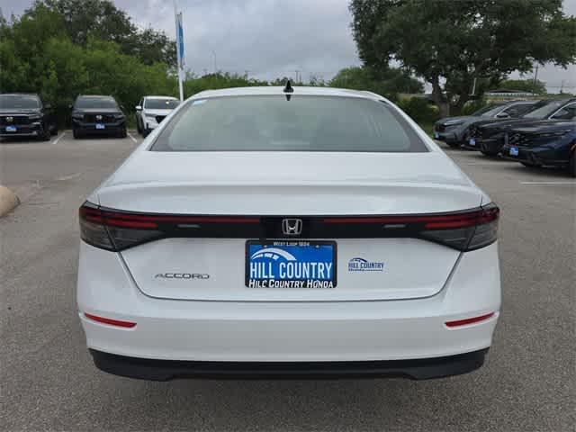 new 2025 Honda Accord car, priced at $30,805