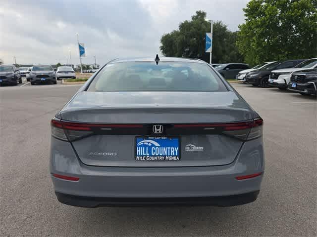 new 2025 Honda Accord car, priced at $30,805