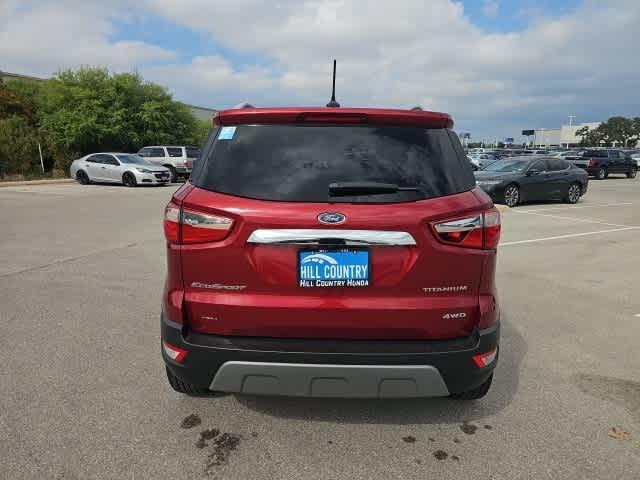 used 2021 Ford EcoSport car, priced at $14,795