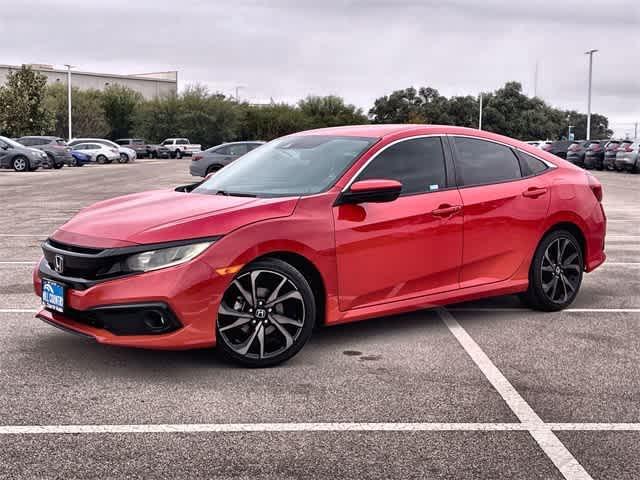 used 2020 Honda Civic car, priced at $17,595