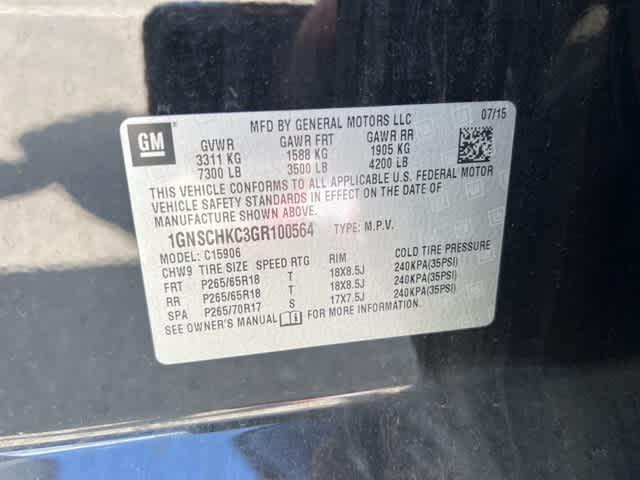 used 2016 Chevrolet Suburban car, priced at $13,995