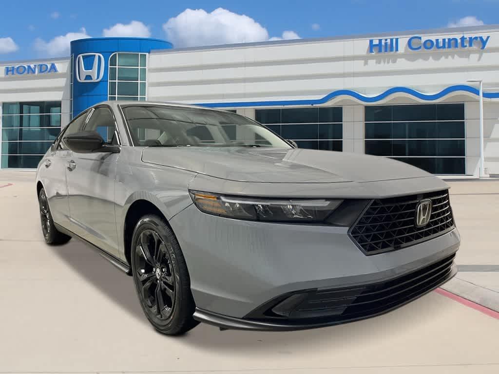new 2025 Honda Accord car, priced at $30,505