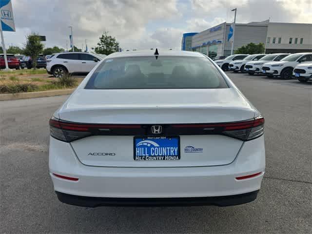 new 2025 Honda Accord car, priced at $30,805