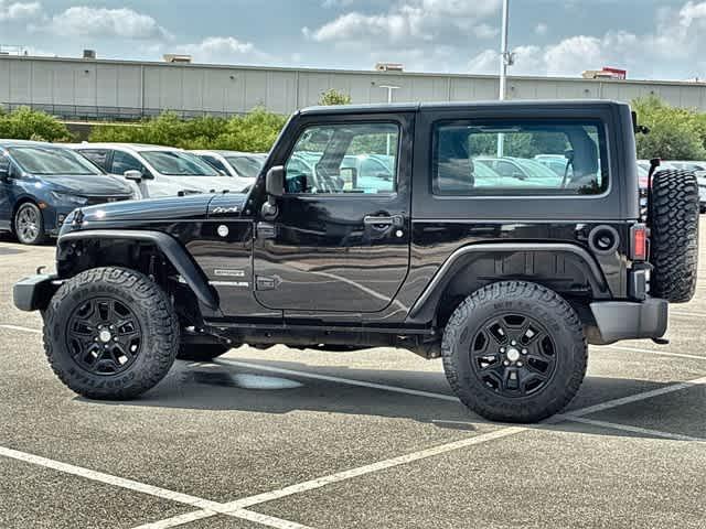 used 2016 Jeep Wrangler car, priced at $15,000