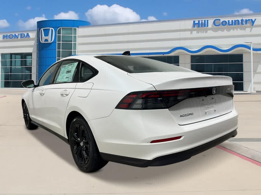 new 2025 Honda Accord car, priced at $30,350