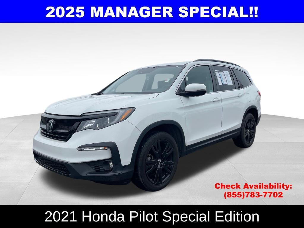 used 2021 Honda Pilot car, priced at $28,900