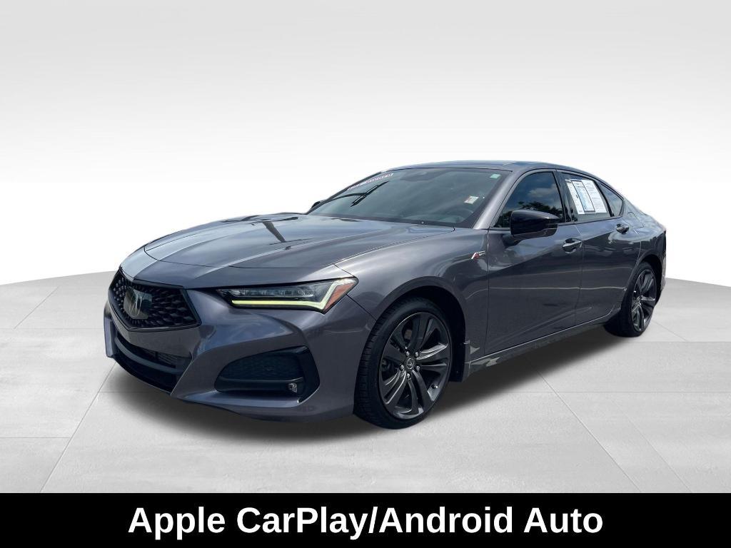 used 2022 Acura TLX car, priced at $31,200