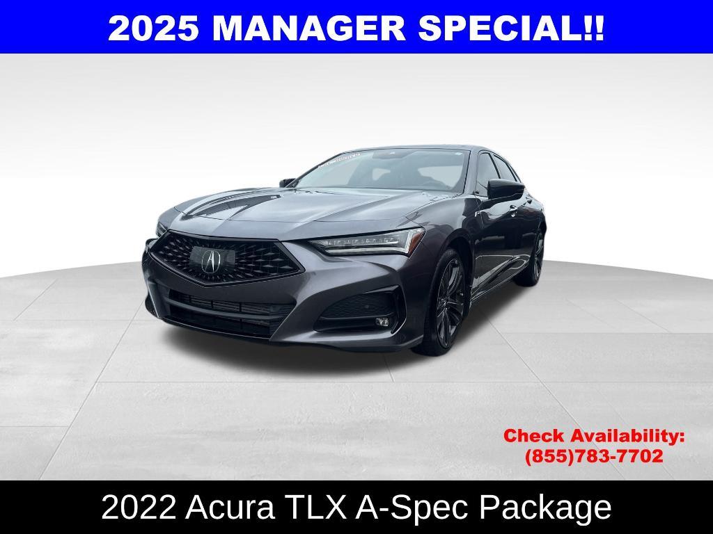 used 2022 Acura TLX car, priced at $31,200