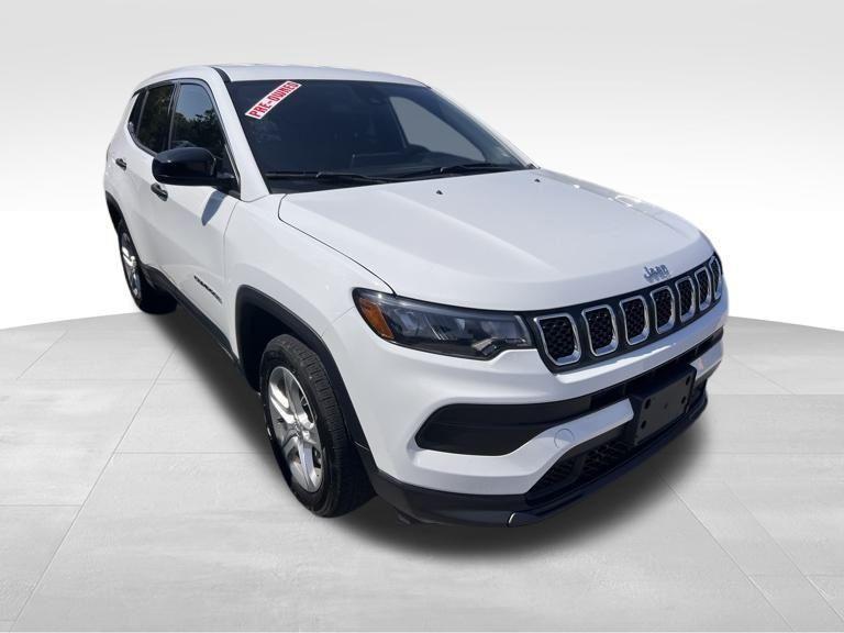 used 2023 Jeep Compass car, priced at $23,500