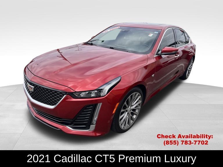 used 2021 Cadillac CT5 car, priced at $33,900
