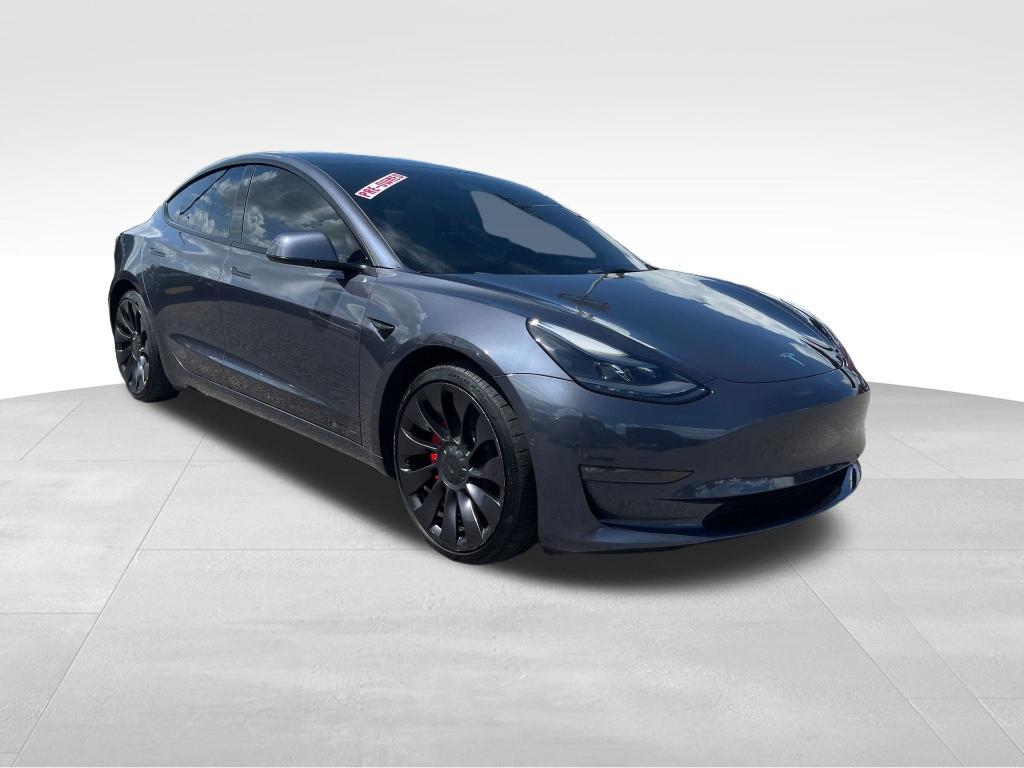 used 2022 Tesla Model 3 car, priced at $29,990