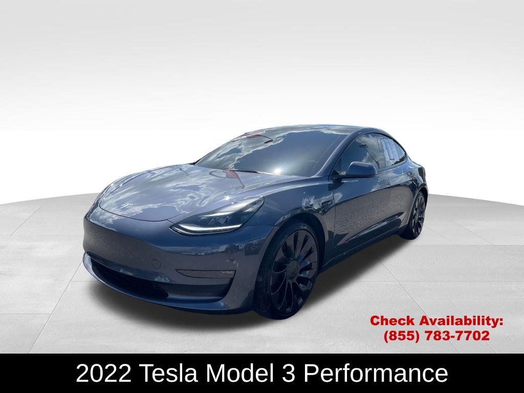 used 2022 Tesla Model 3 car, priced at $29,990