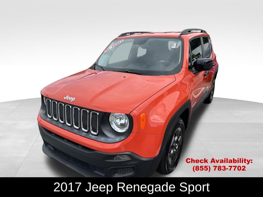 used 2017 Jeep Renegade car, priced at $11,700