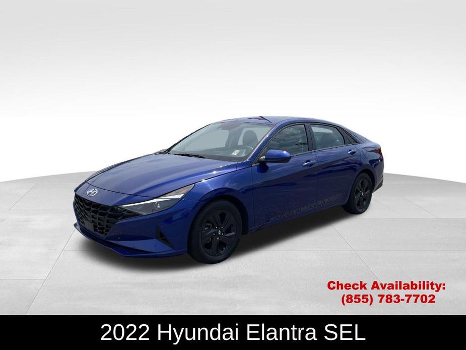 used 2022 Hyundai Elantra car, priced at $21,900