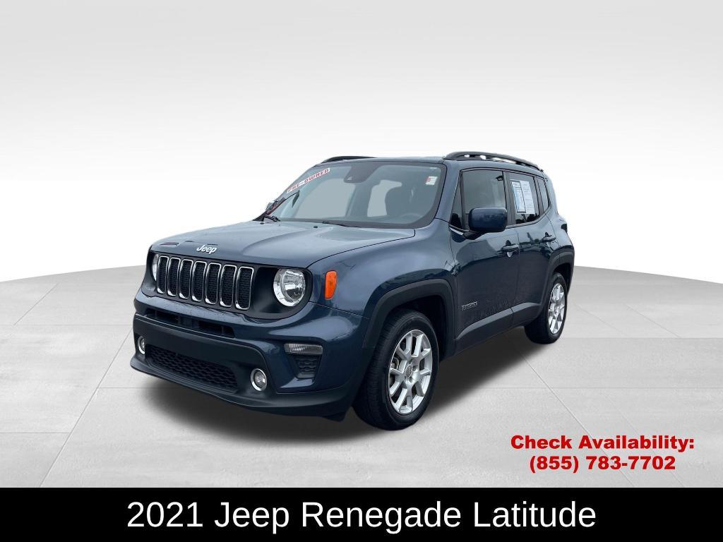 used 2021 Jeep Renegade car, priced at $16,500