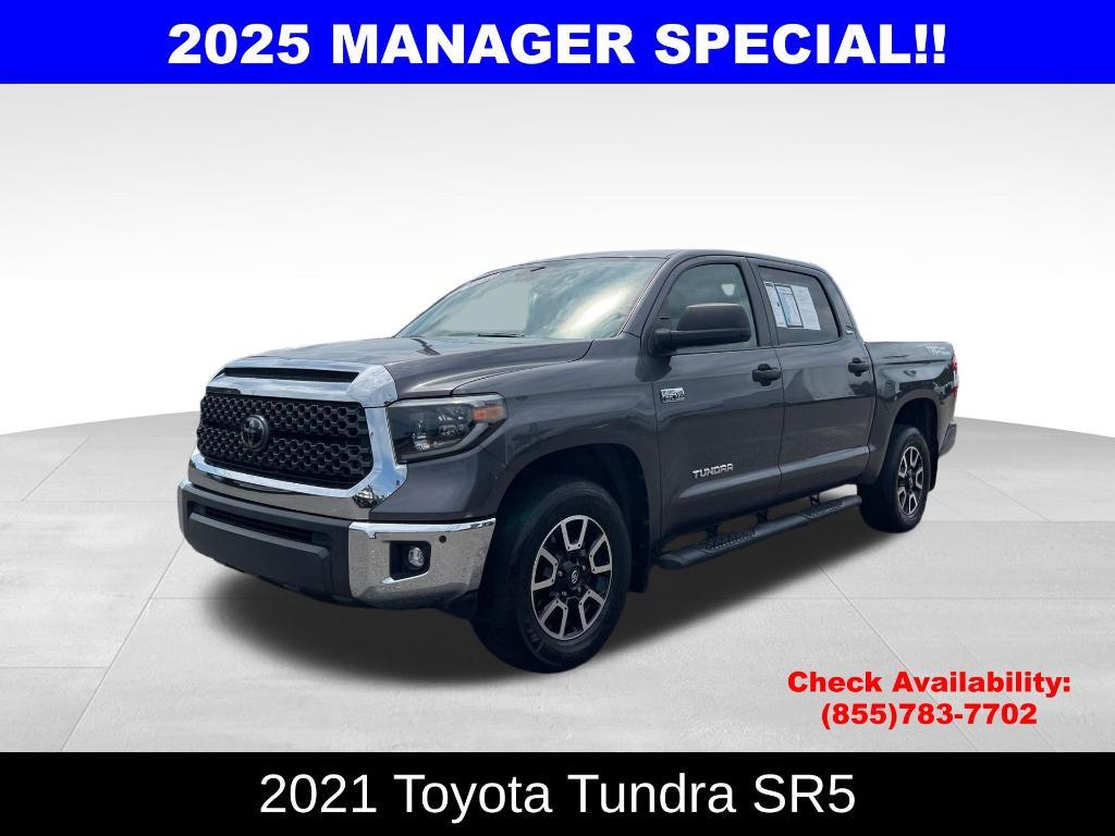 used 2021 Toyota Tundra car, priced at $32,200