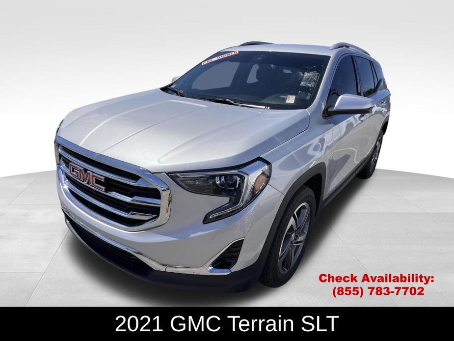 used 2021 GMC Terrain car, priced at $19,350