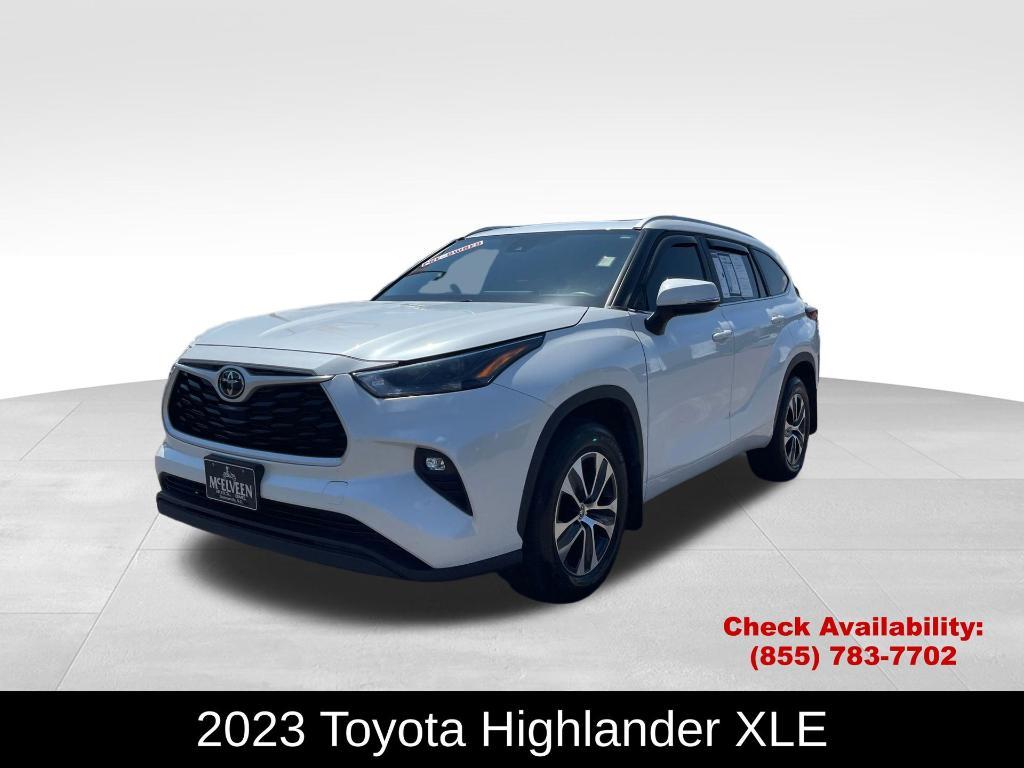 used 2023 Toyota Highlander car, priced at $37,990