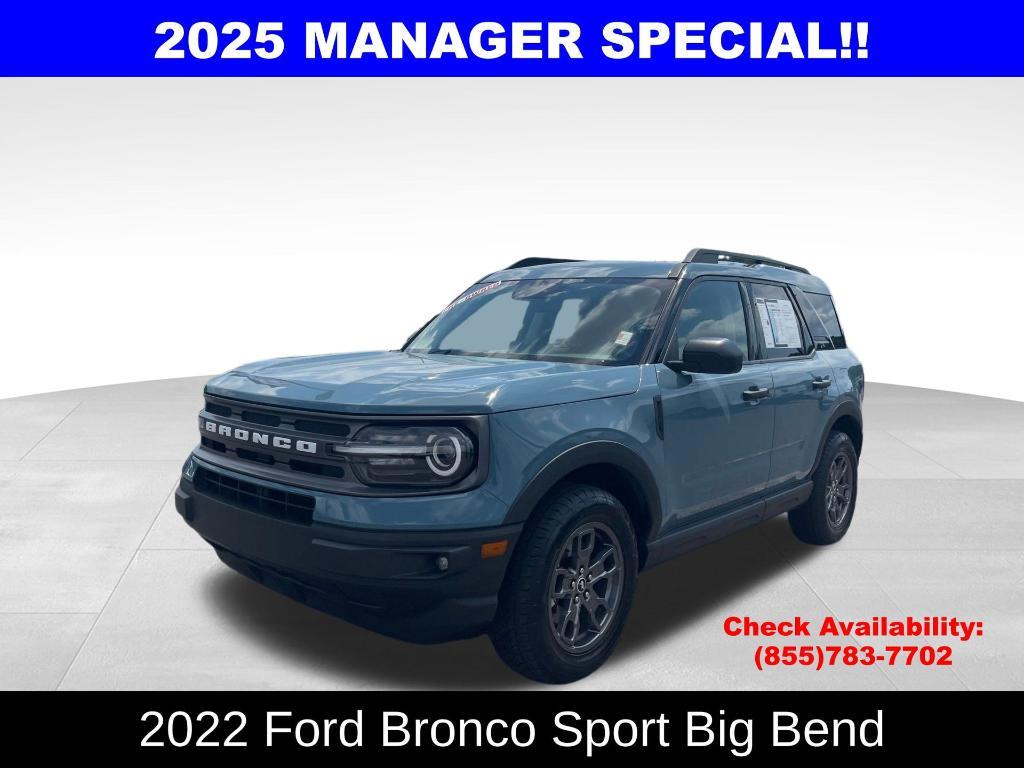 used 2022 Ford Bronco Sport car, priced at $24,300