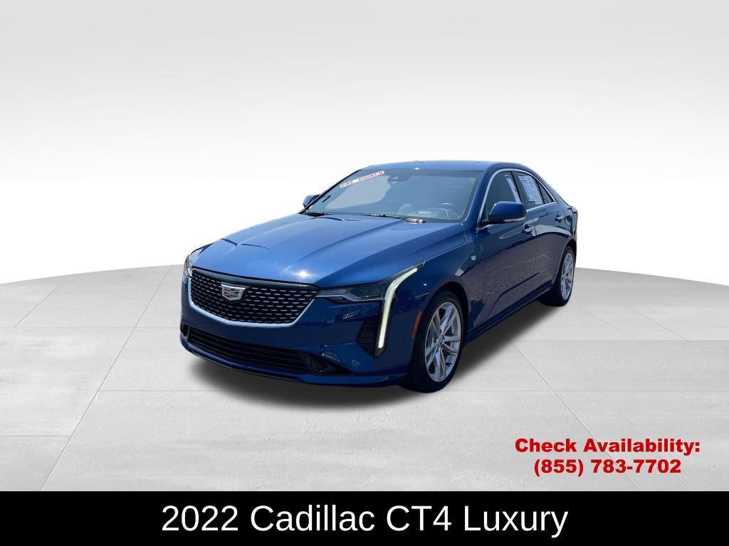 used 2022 Cadillac CT4 car, priced at $27,475