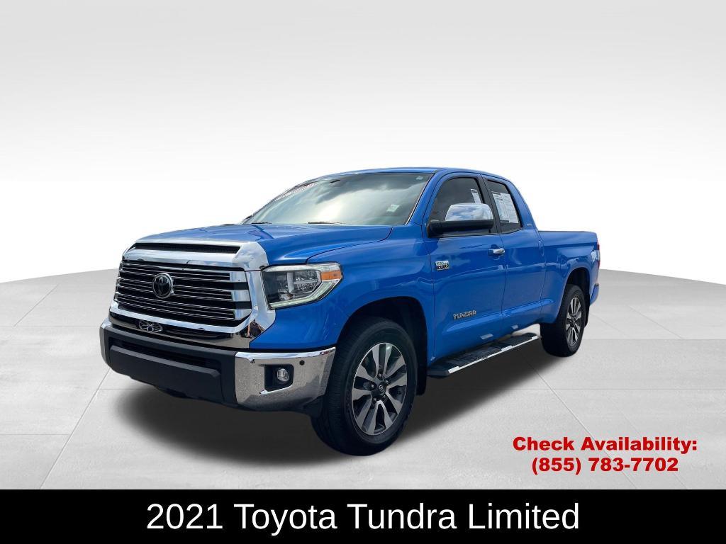 used 2021 Toyota Tundra car, priced at $34,900