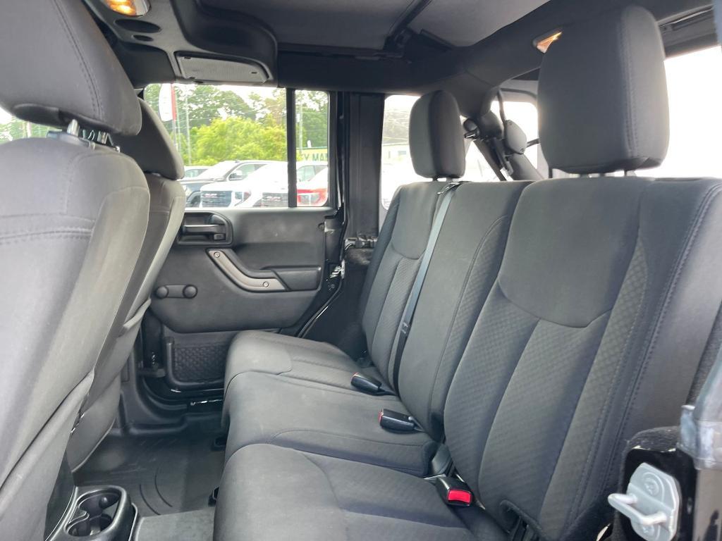 used 2018 Jeep Wrangler JK Unlimited car, priced at $23,750