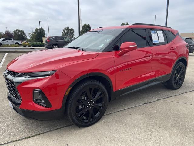used 2022 Chevrolet Blazer car, priced at $29,960