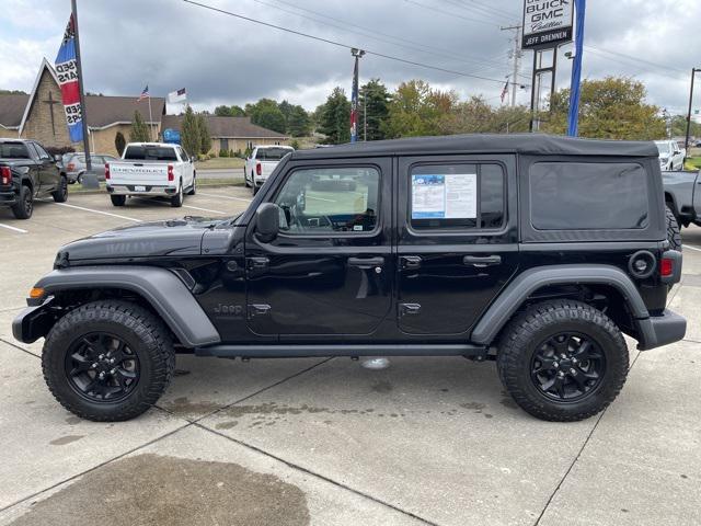 used 2021 Jeep Wrangler car, priced at $31,988