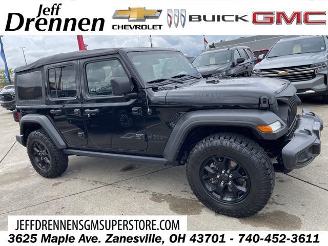 used 2021 Jeep Wrangler car, priced at $31,988