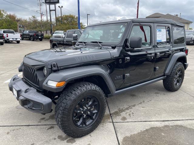 used 2021 Jeep Wrangler car, priced at $31,988