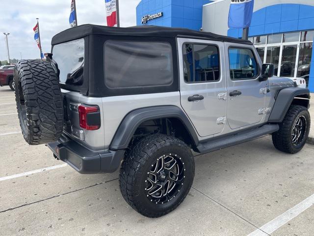 used 2018 Jeep Wrangler Unlimited car, priced at $21,872