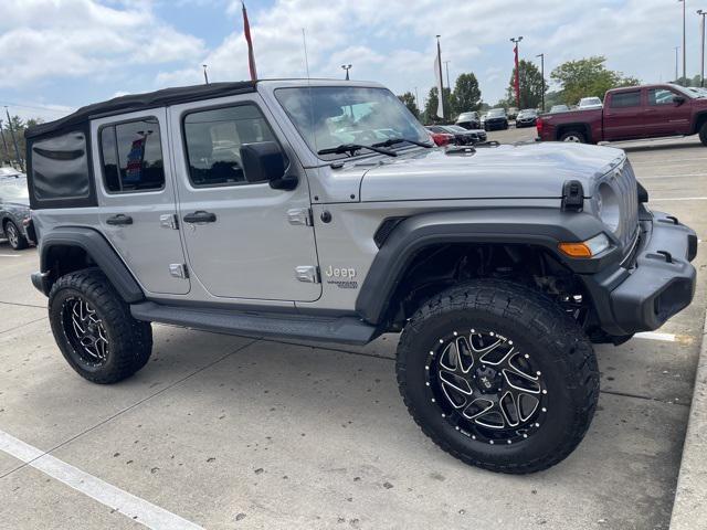 used 2018 Jeep Wrangler Unlimited car, priced at $21,872