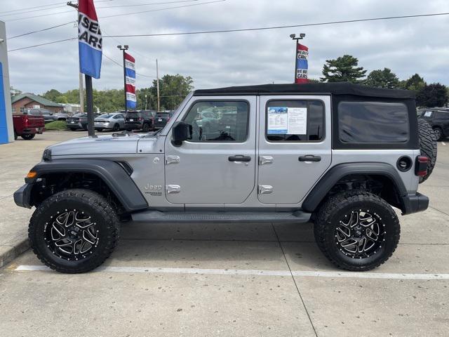 used 2018 Jeep Wrangler Unlimited car, priced at $21,872