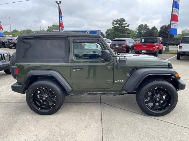 used 2021 Jeep Wrangler car, priced at $25,994
