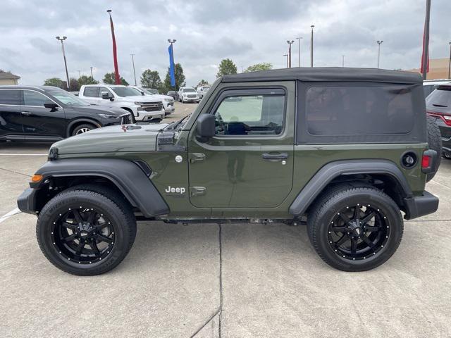 used 2021 Jeep Wrangler car, priced at $25,994